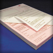 NCR pads print image