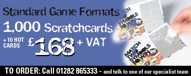 scratch card top graphic £168