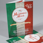 leaflets printing, folded leaflets