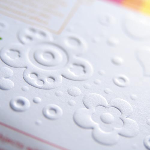 blind embossed card printing