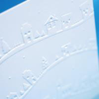 hot foil stamped business cards