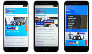 Mobile friendly responsive website design