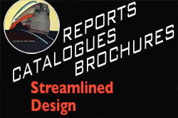 Streamlined catalogue and prospectus design