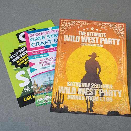 leaflet print image