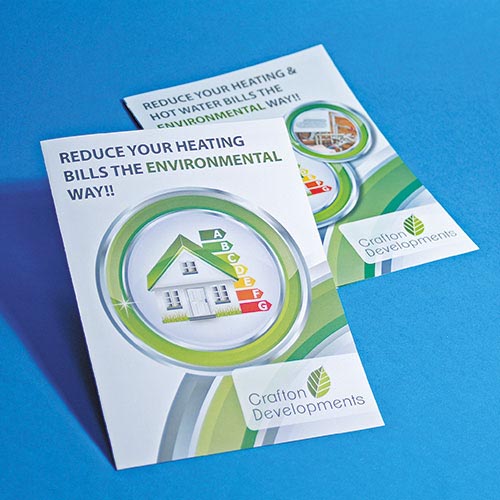 leaflet print image