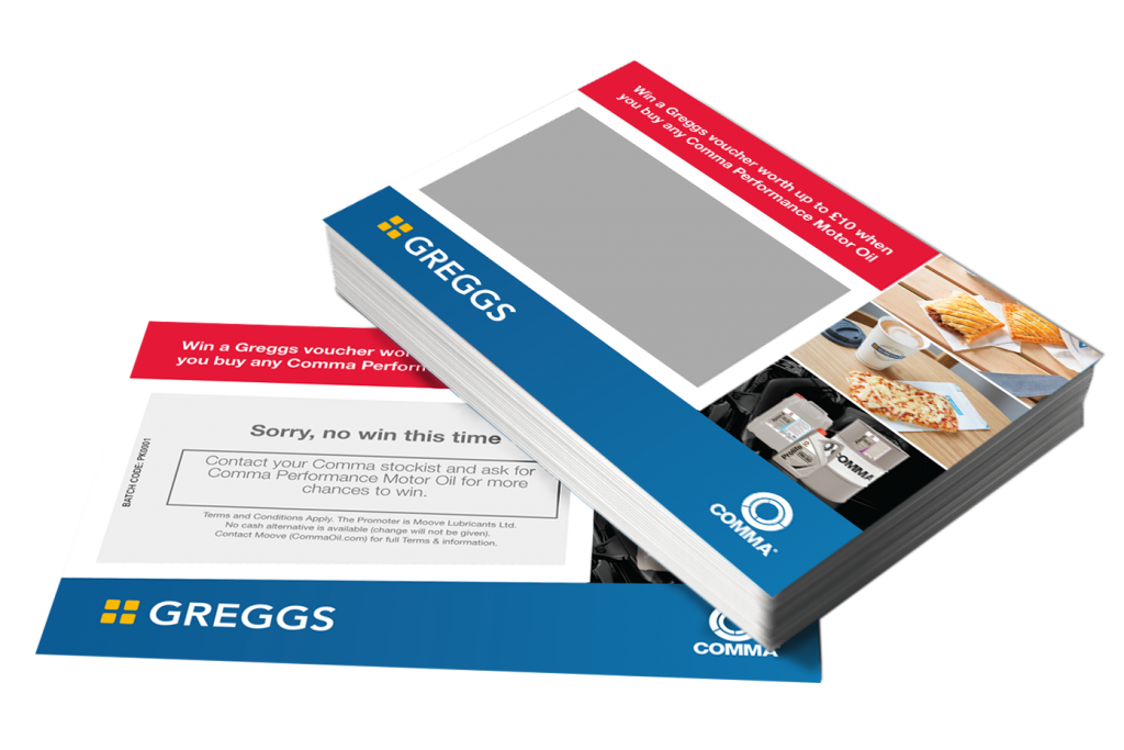 Scratchcard Printing Integrating variable data & unique numbering