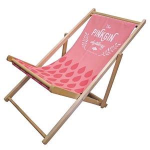 Printed deckchair