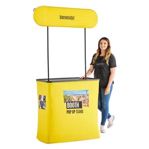 Pop up kiosk