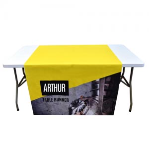 Printed table cloths