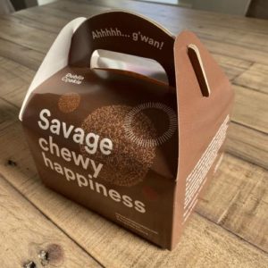 Food packaging box