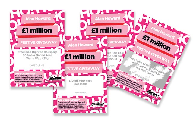 Personalised Scratch cards