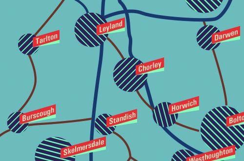 location map chorley Printing Chorley
