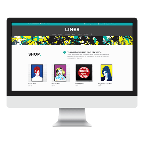 Ecommerce on computer ecommerce website developer