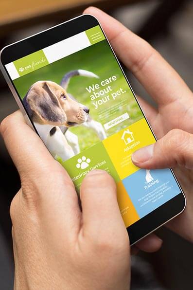 landing page responsive website design