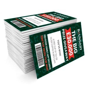 personalised digital print - barcodes and QR codes