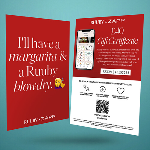 Gift card printing with QR codes and unique numbering