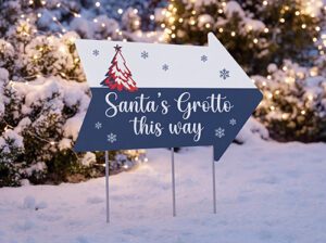 Christmas printing solutions - foamex signs 