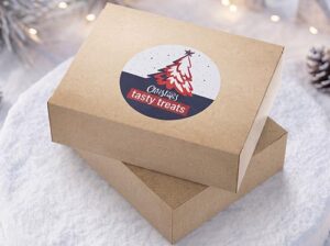 Christmas print services - self-adhesive labels 